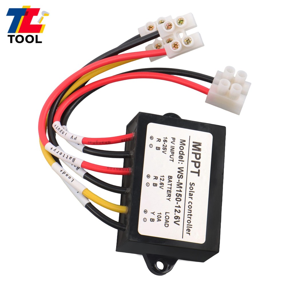 Solar Battery Charge Controller Boost MPPT 12.6V Voltage Adjustable 150W