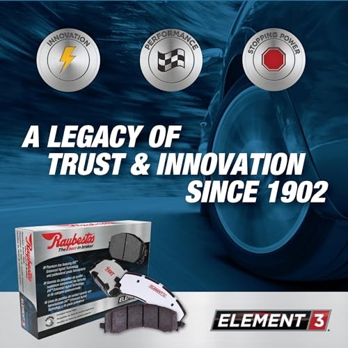 Element3 EHT Automotive Replacement Front Brake Pad Set for Selected Jeep