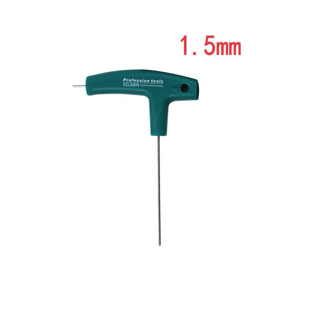 1.5mm T-Handle Hex Allen Key Screwdriver Assortment Universal Wrench Tool