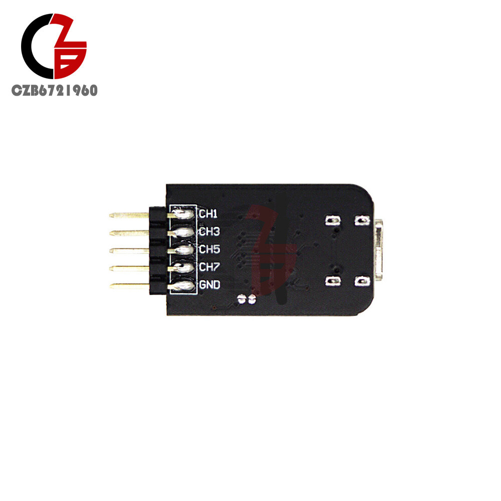 Mini Logic Analyzer Type C MCU Arm FPGA Debugging Tool 24m Sampling 8-Channels