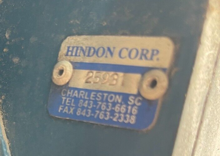 HINDON MACHINE TOOL 25931 230 V