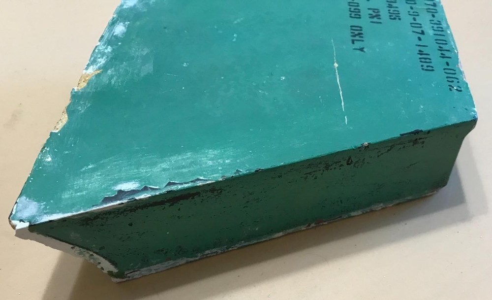 NASA Space Shuttle Challenger OV-099 Only Fit Check Tile, Forward Fuselage Lower