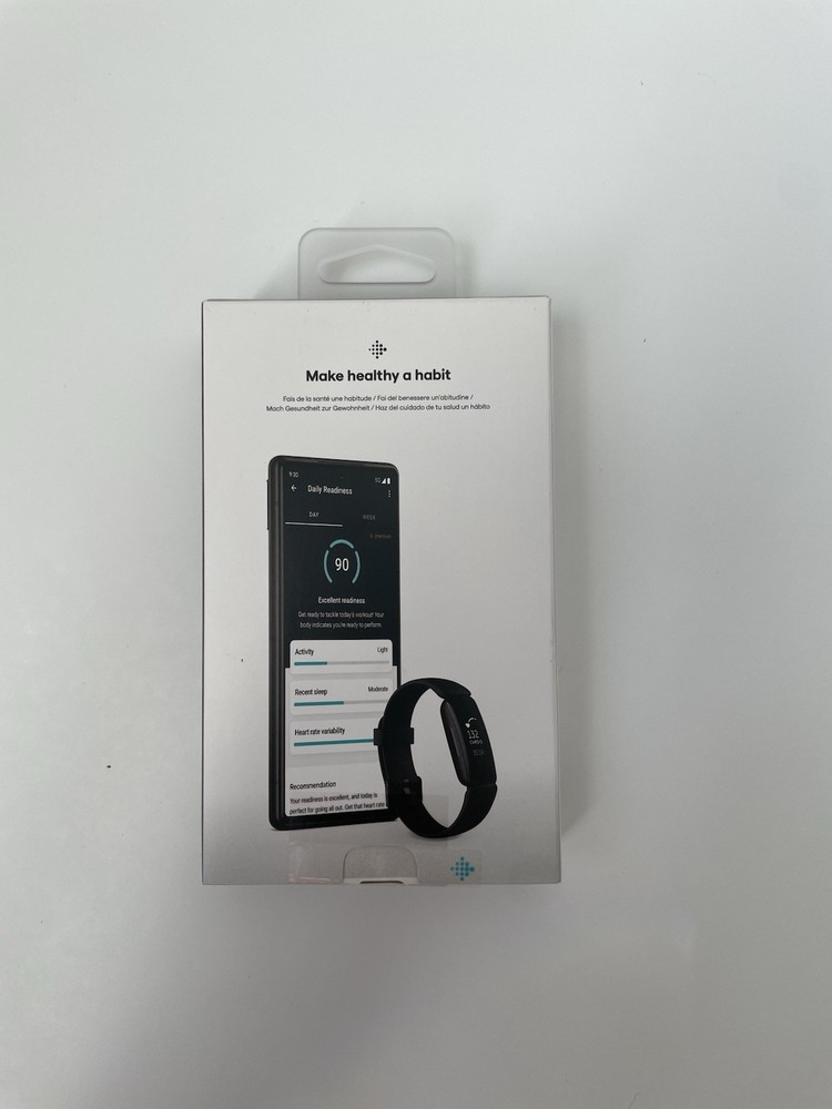 Fitbit Inspire 2 Activity & Heart Rate Tracker Black with Small & Large Bands