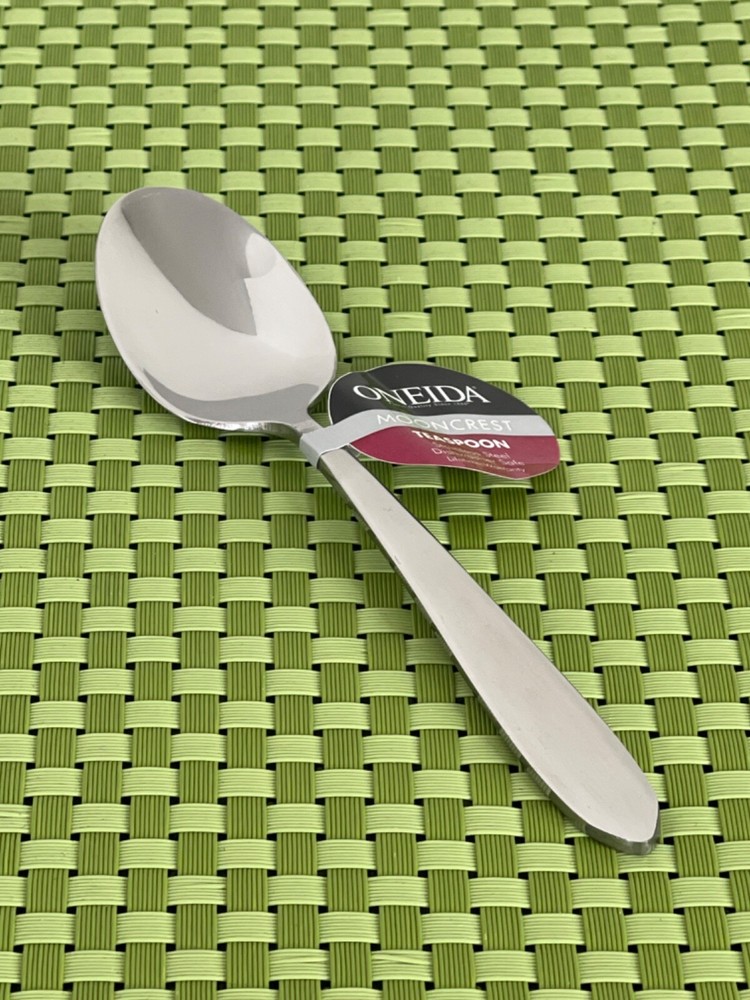 Oneida MOONCREST Stainless Teaspoon Glossy NEW Flatware A64N