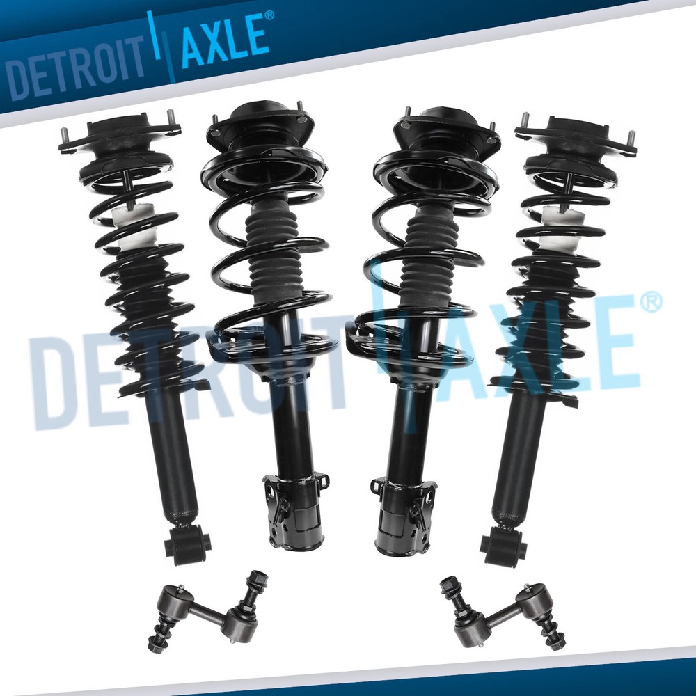 Front and Rear Struts w/ Coil Spring Assembly Kit for 2010 - 2012 Subaru Outback