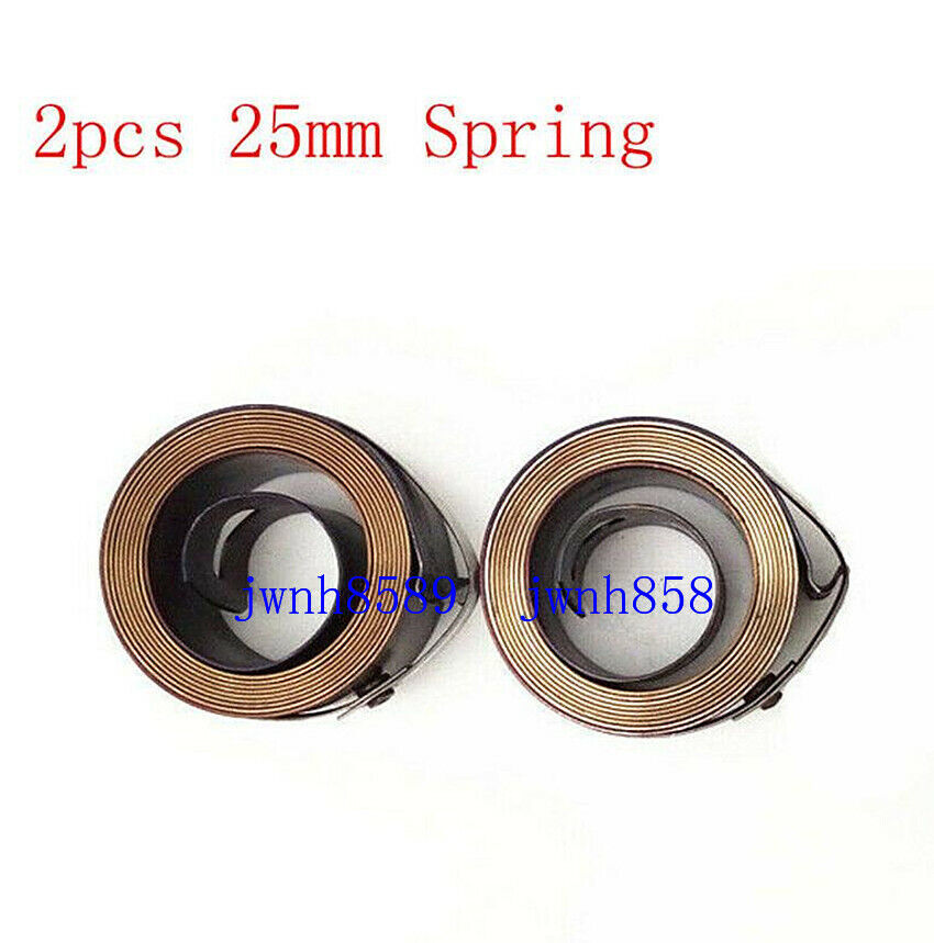2pc Bridgeport Milling Machine Clock Return Spring 25mm Vertical Mill Tool B178