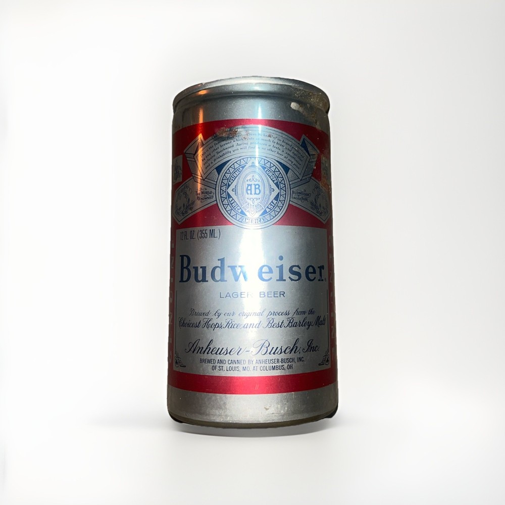 Rare Vintage Budweiser Test Can Air Filled EMPTY