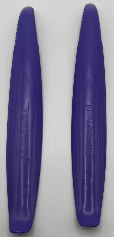 Tupperware set 2 GRAPEFRUIT KNIFE/ LETTUCE  CORER gadget NEW! PURPLE