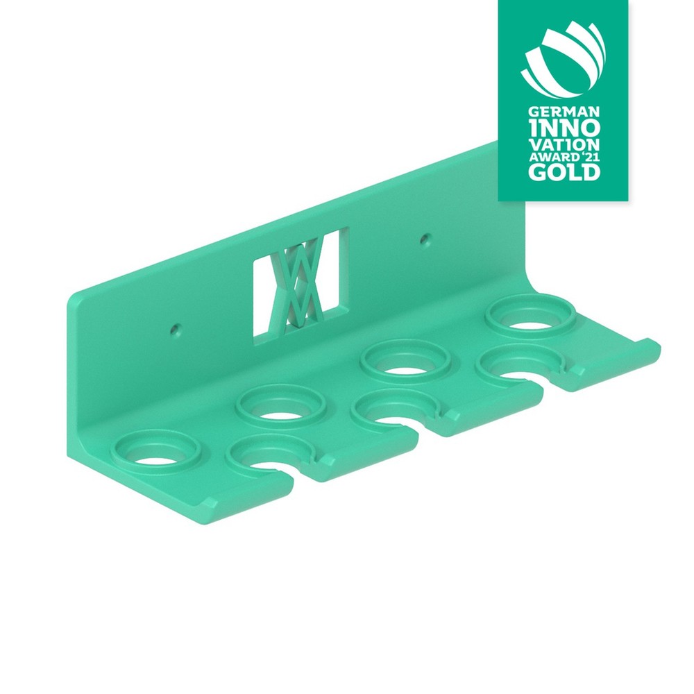 Socket Wrench Screwdriver Holder 7pc Tool Organizer Wall Mount Pegboard Workshop