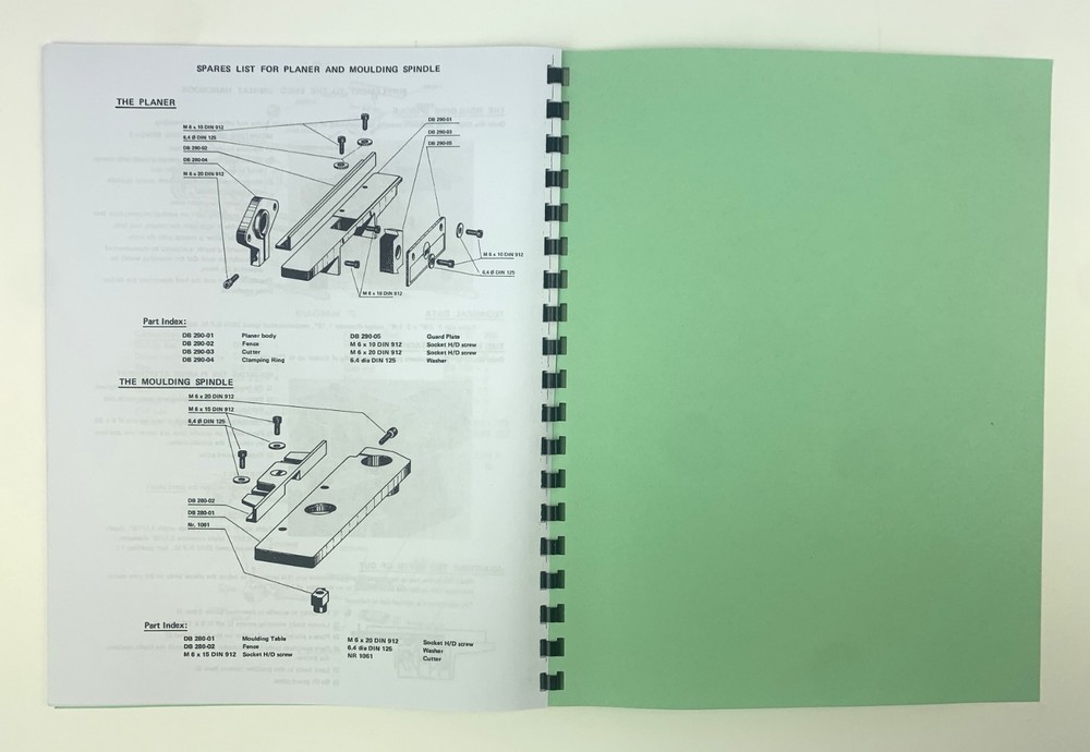 Operating Instructions for the EMCO-UNIMAT Model SL small machine tool.