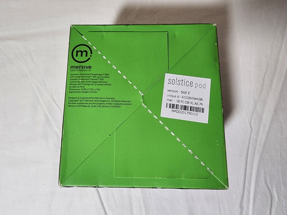 Mersive Solstice Pod SP-7100-E1