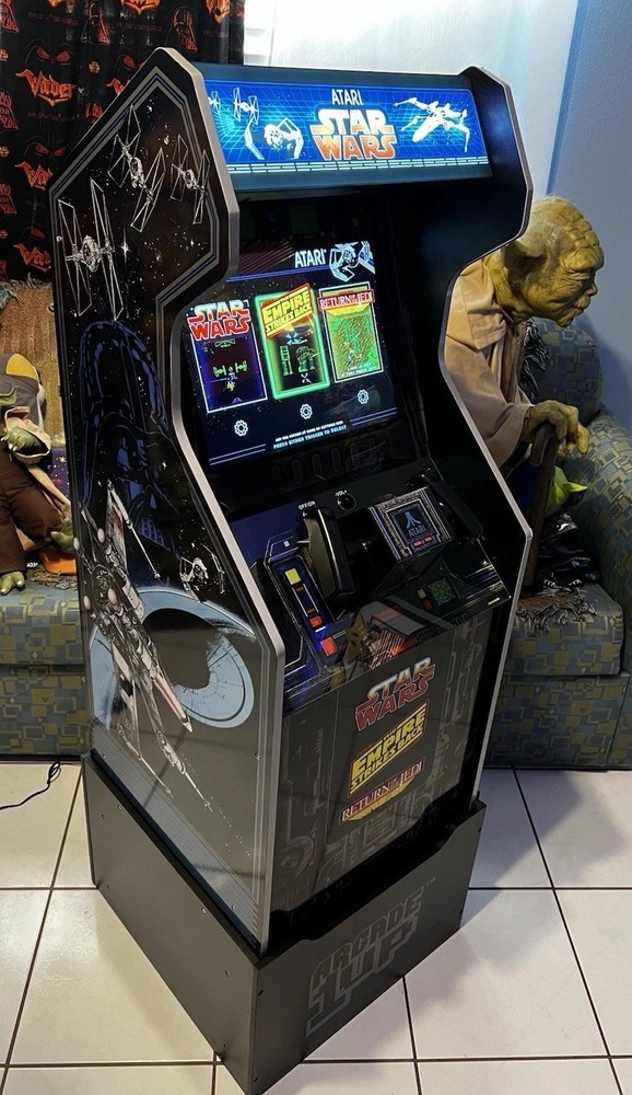 Arcade 1up Star Wars Arcade Cabinet Nice Working 100% Tested Atari Game
