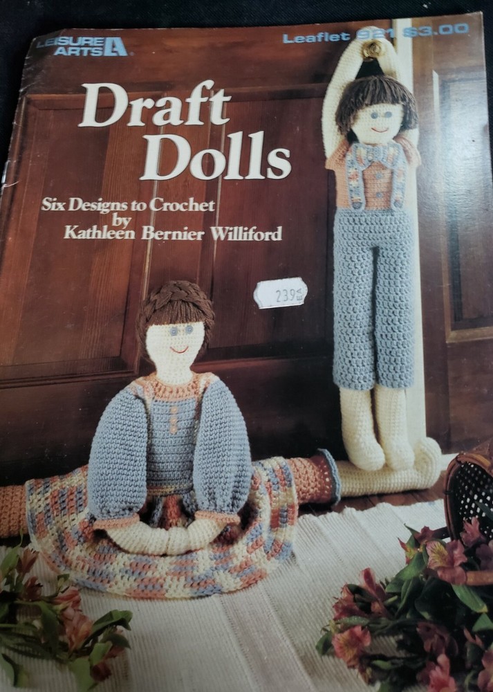 Draft Dolls Leisure Arts Leaflet 921
