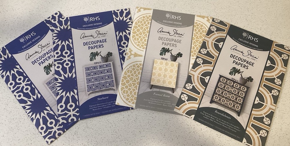 Iron Orchid Designs Decoupage Pages 4 Pack