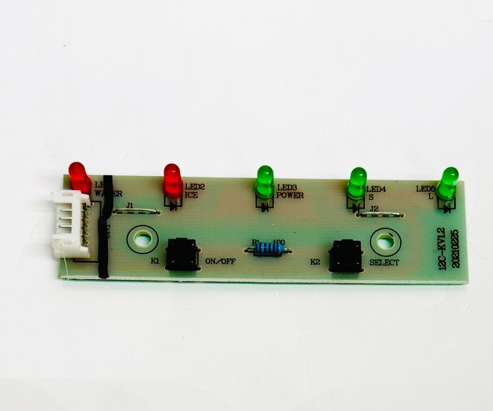 Insignia 12C-KV1.2 Control Panel Button Board FROM NS-PIM33SS 33lbs Ice Maker
