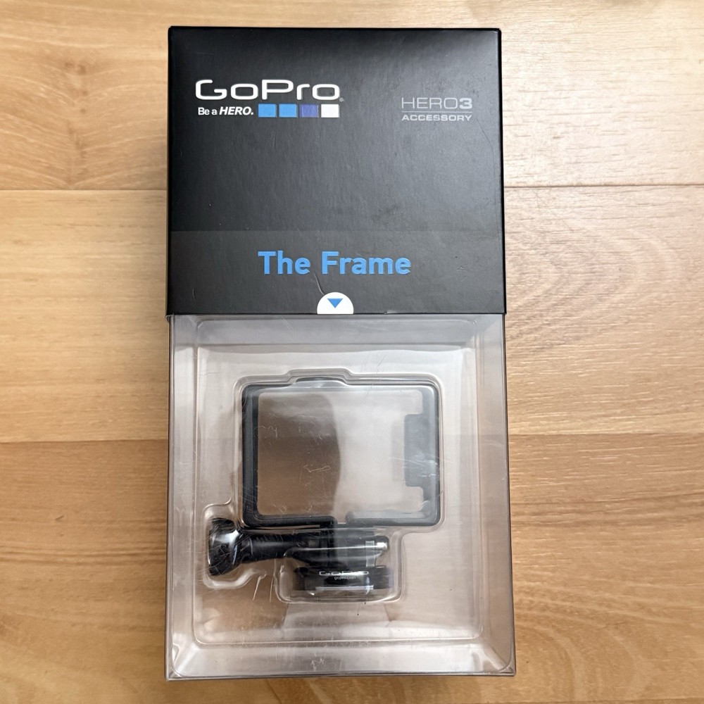 Genuine GoPro Hero 3 Accessory Bundle Frame Tripod Mount/Adapter Protective Lens