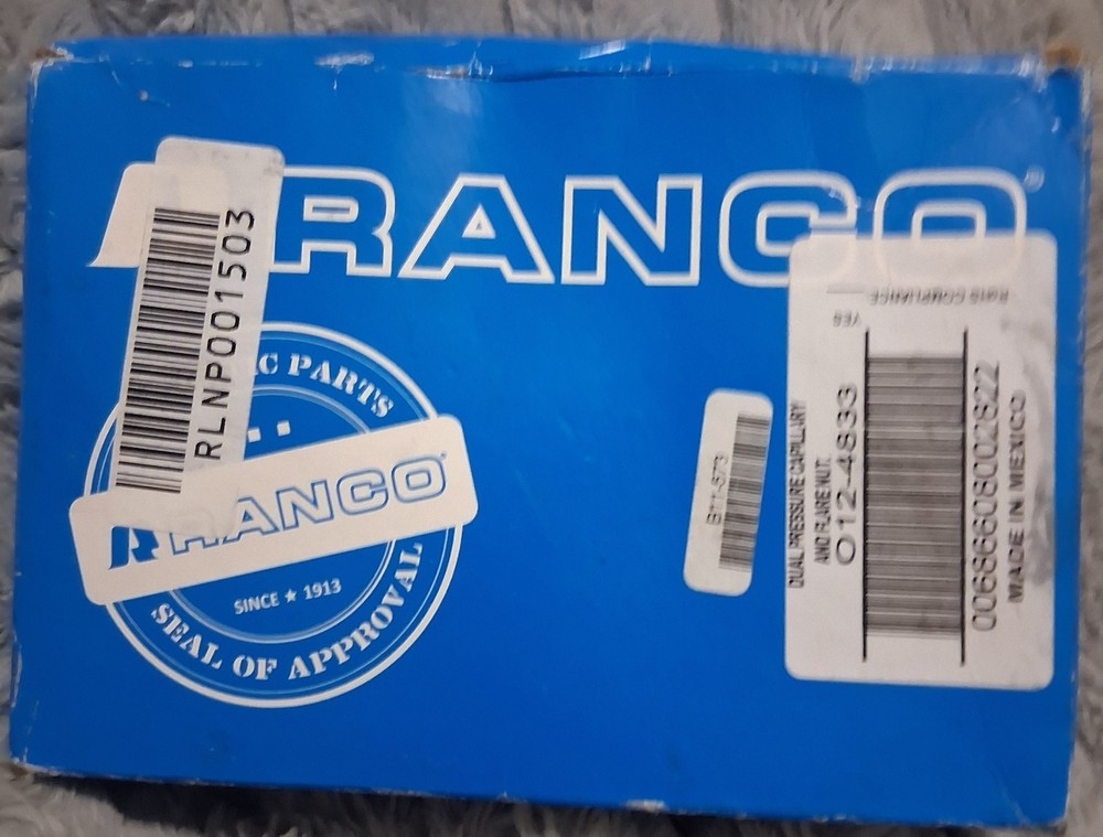 Ranco 012-4833 Dual Pressure Control