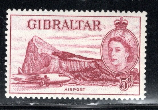 BRITISH GIBRALTAR STAMPS MINT HINGED LOT 68427