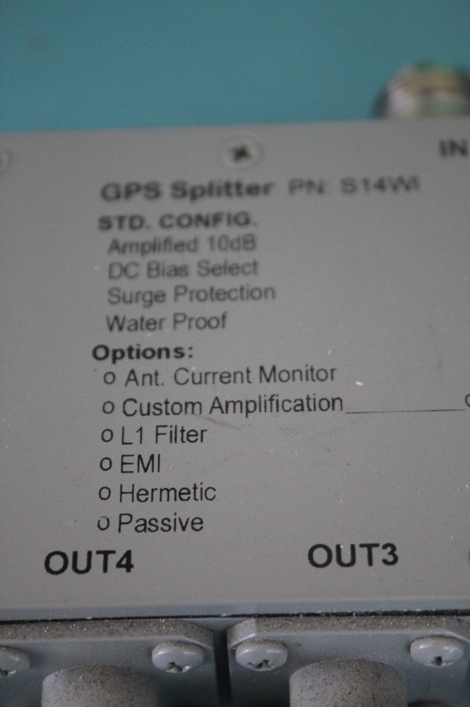 GPS SOURCE S14W1 1X4 Splitter ??USED??