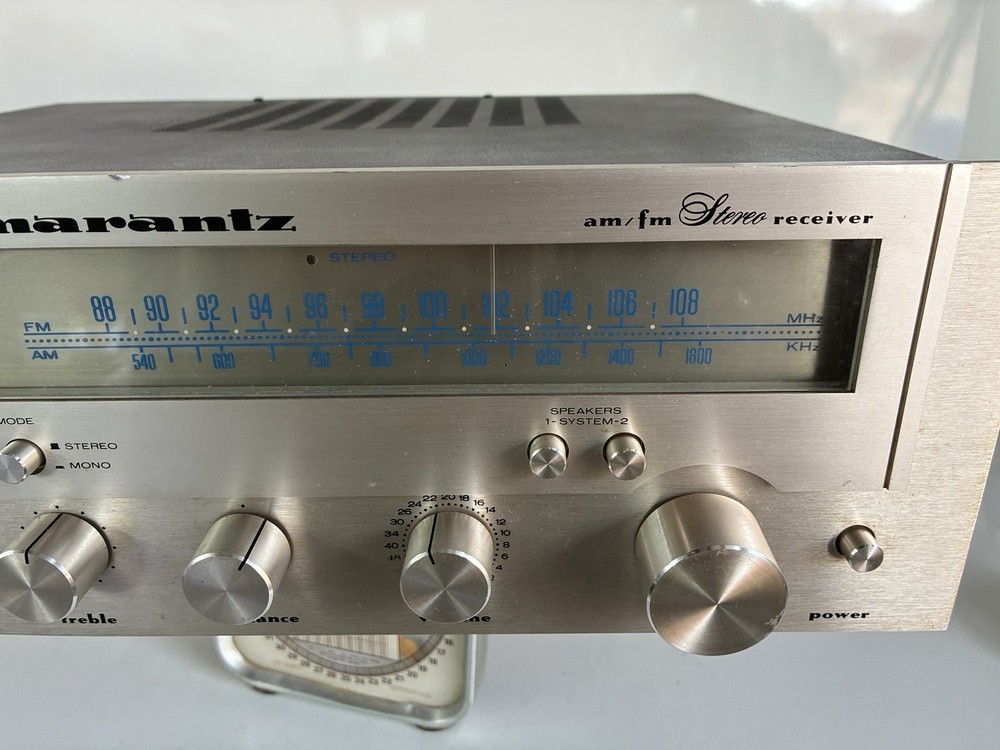Marantz 1515 Stereo FM AM Receiver AMP Working