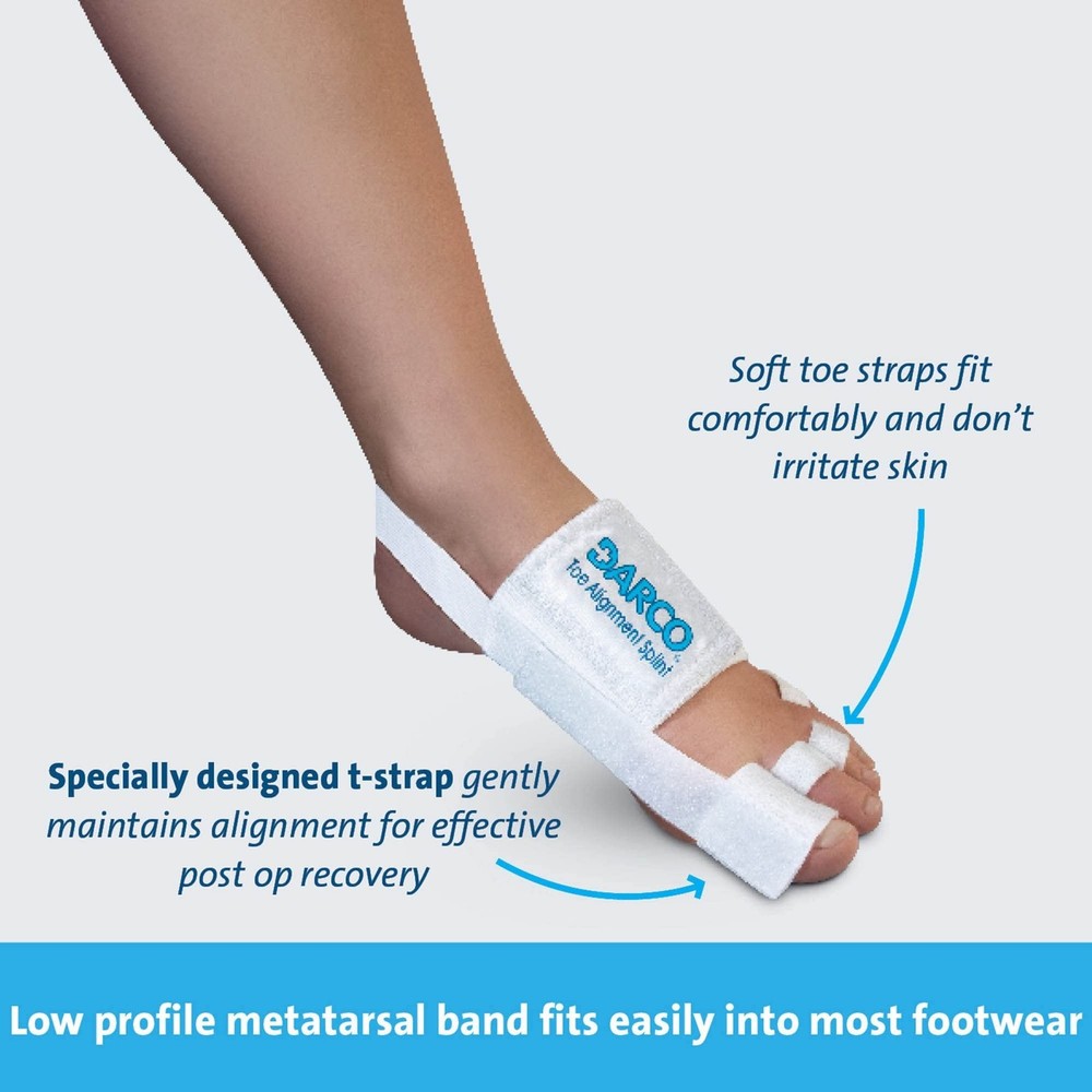 Darco Toe Alignment Splint 1 Count (Pack of 1)