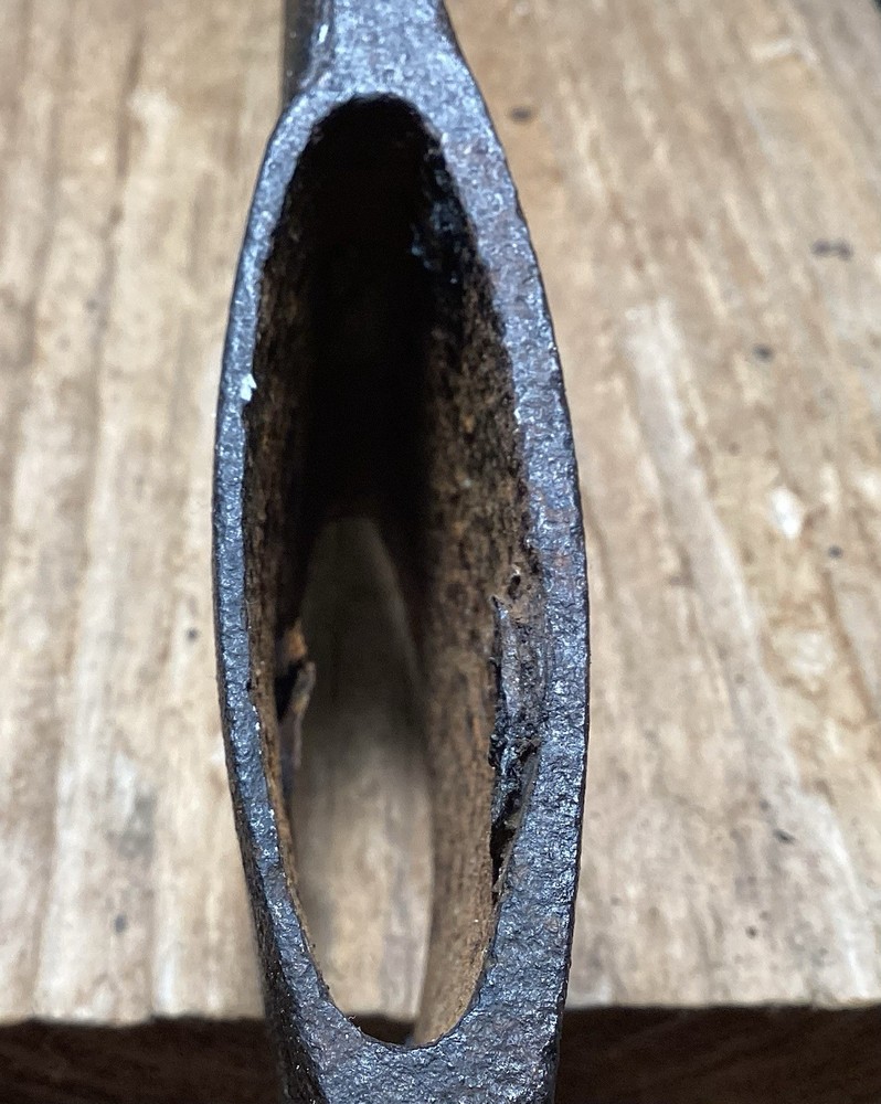 Vintage Axe Head Double Bit Hand Tool 57.45 Ounces Maker Unknown