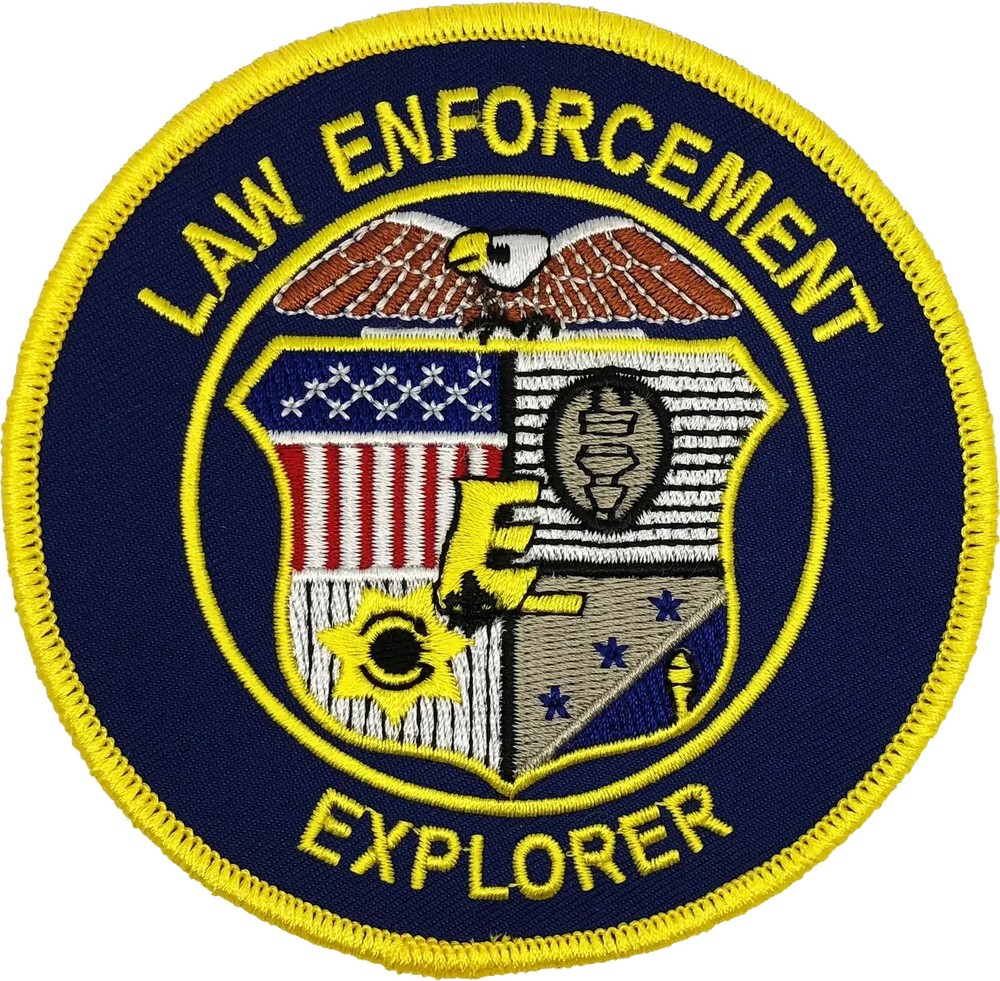 LAW ENFORCEMENT EXPLORER SEAL PATCH