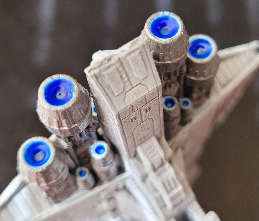 Star Wars Armada Venator Class Star Destroyer(fully painted)
