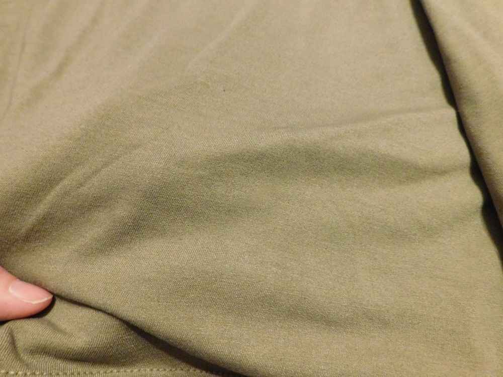 LOT OF 4 US MILITARY TAN UNDERSHIRT SIZE MEDIUM