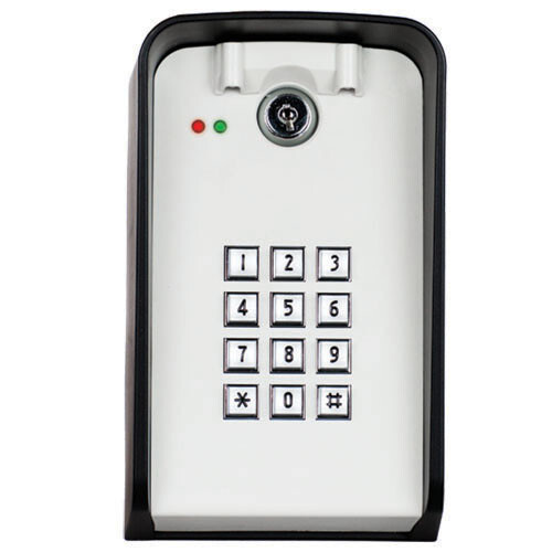 Dolphin 300MHz Wireless Gate Keypad Battery Powered 1000 Users Post Mount