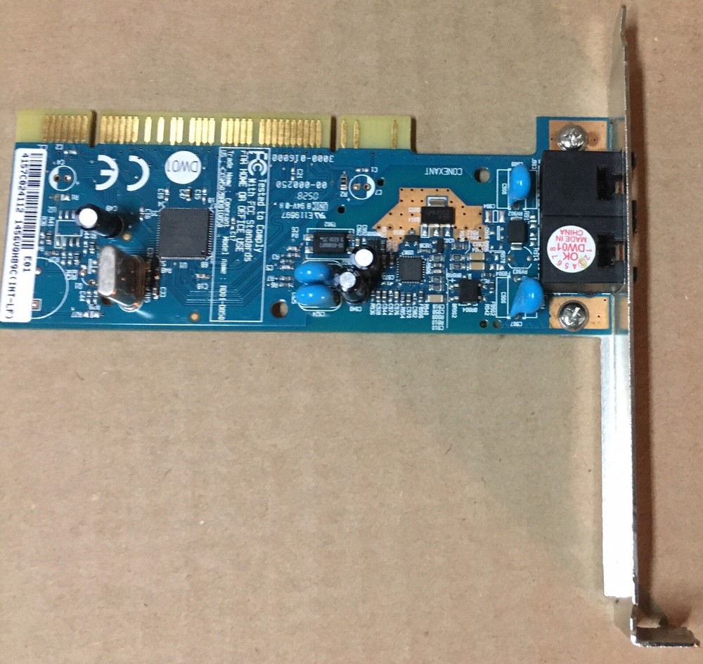 Conexant 56K V.92 data PCI modem RD01-D850