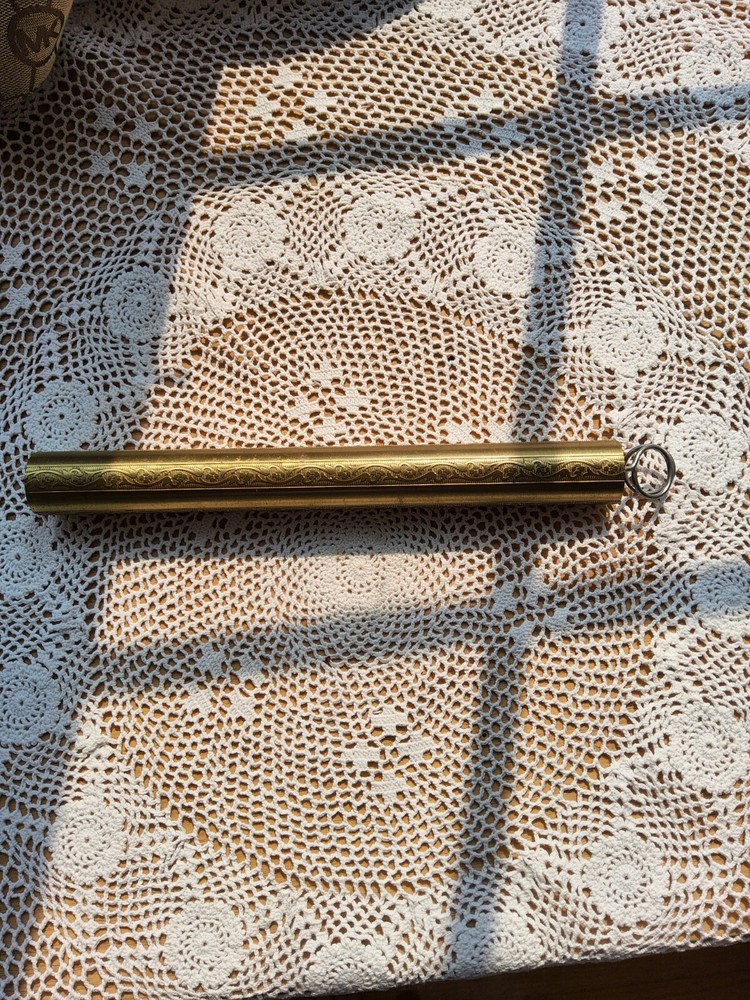 Keleidoscope Handmade Brass Clear Color Glass