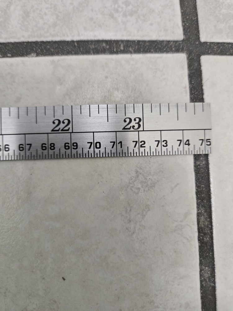 Foldable Steel Ruler 24 Inch Measuring Tool