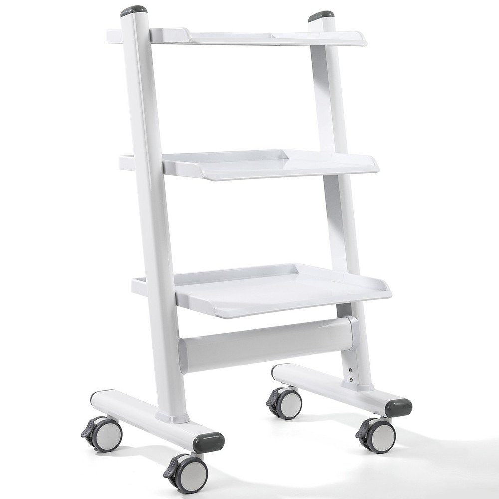 3 Layer Dental Built-in Socket Cart /Trolley Auto-water Bottle Supply System