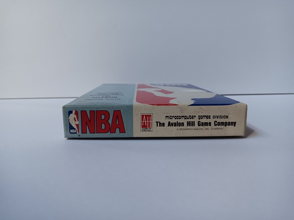 Commodore 64/128 NBA Basketball Avalon Hill Computer Game Software Tested/Works