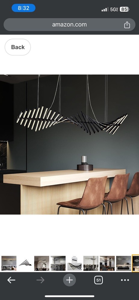 JAYMP designer chandelier