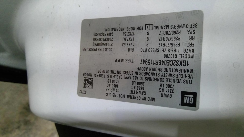 Used Headrest fits: 2014 Gmc Yukon Grade A