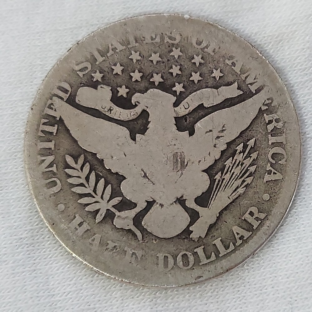 1902 Barber Half Dollar in AG Condition