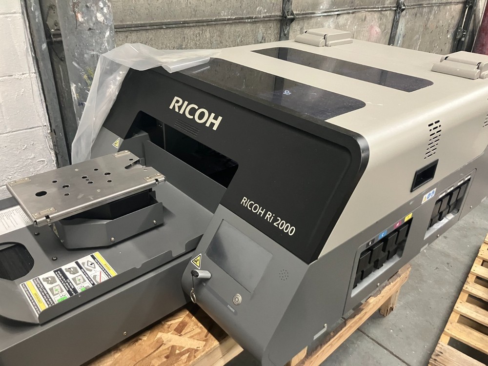 Used Ricoh ri 2000 DTG Printer