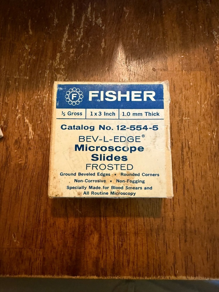 Vtg Bausch & Lomb Binocular Microscope