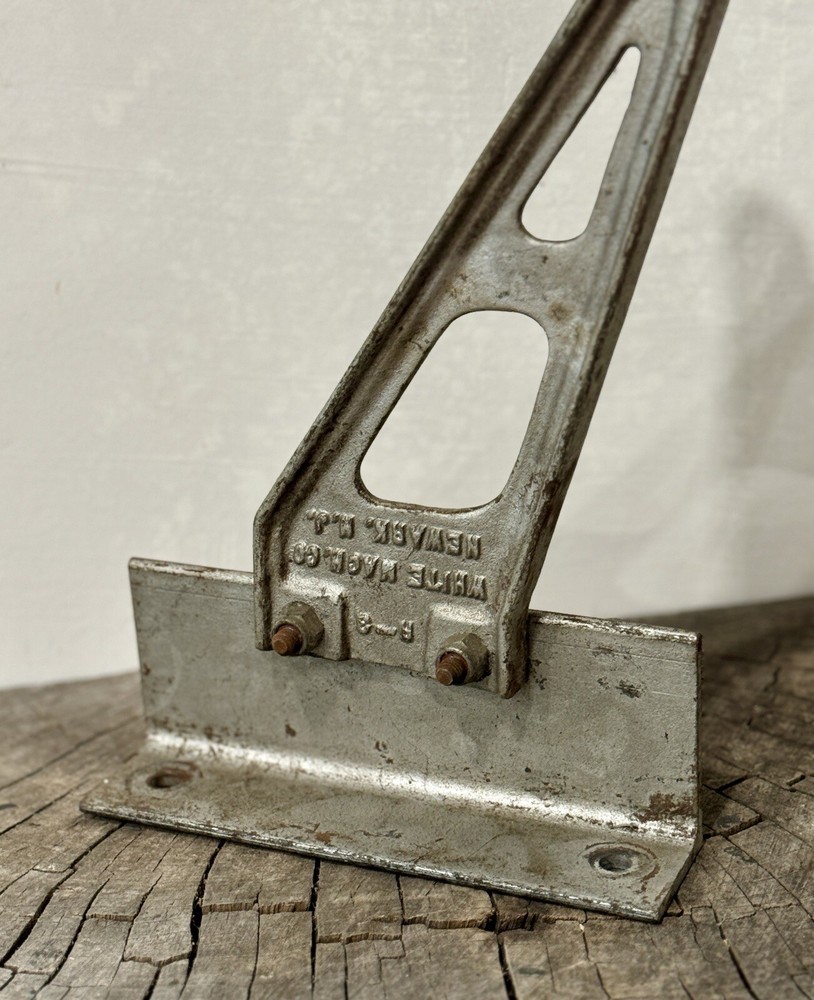 Vintage Cast Iron Coat Hat Hook Machine Era