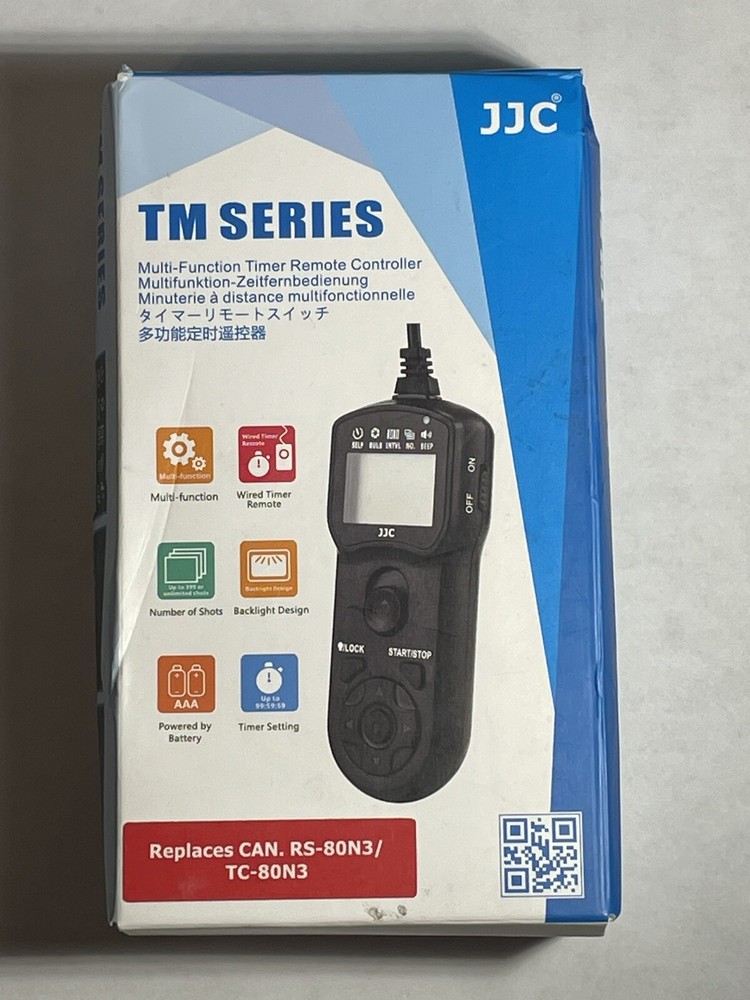 JJC TM SERIES Multi-Function Remote Controller Replaces SON. New~Open Box