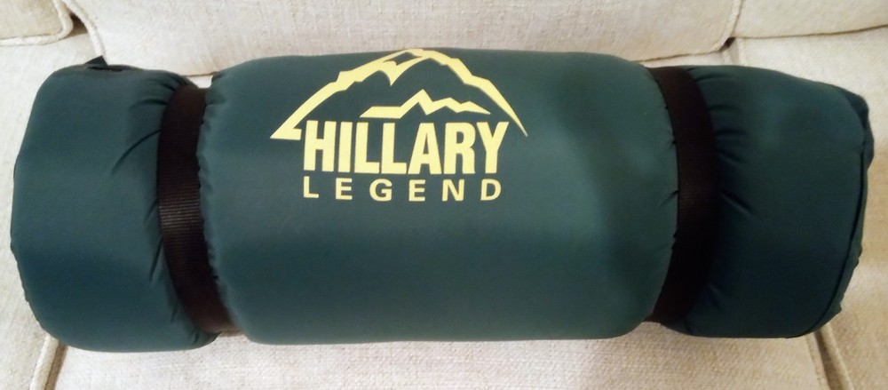 Vintage HILLARY LEGEND sleeping bag, possibly never used