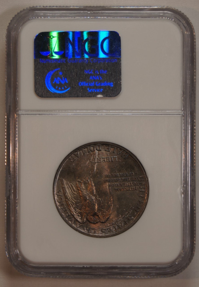 1925 Stone Mountain Half Dollar Commemorative - NGC MS65