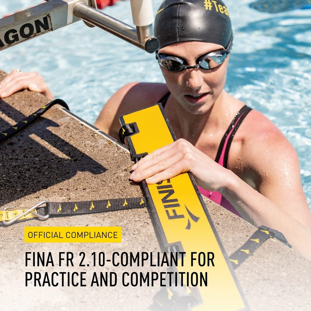 Finis Backstroke Start Wedge Swim Training Gear, Black