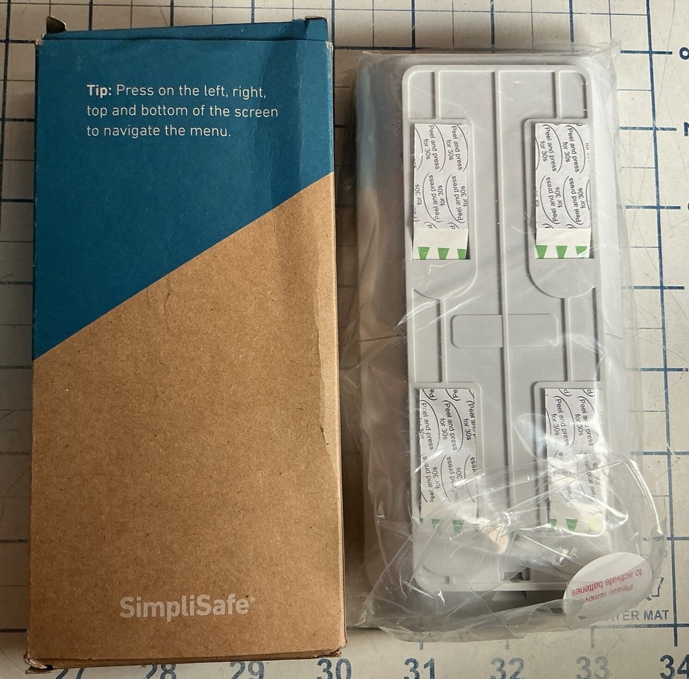 New SimpliSafe Keypad Model SSKP3 For Home Security System White