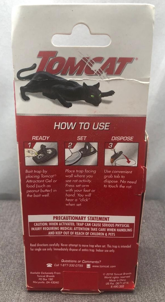 Tomcat Secure-Kill Rat Trap