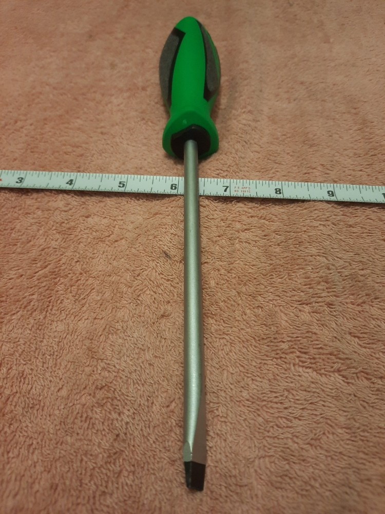 Matco Tools Slotted Screwdriver Green New