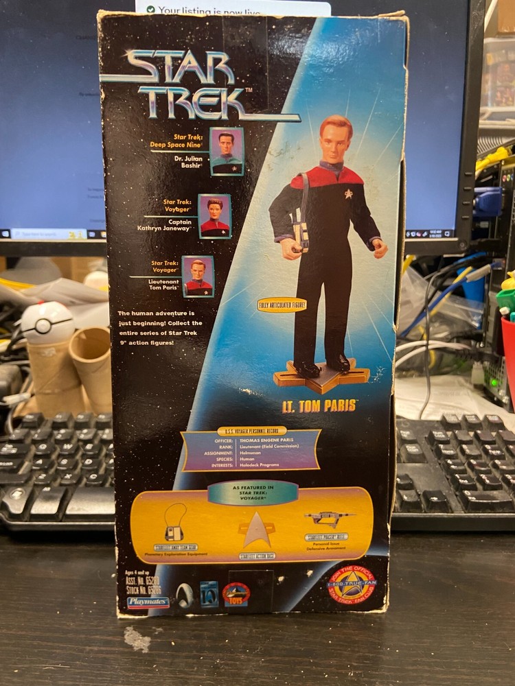 STAR TREK NEXT GENERATION FACTOR SERIES #2 LT. TOM PARIS JC