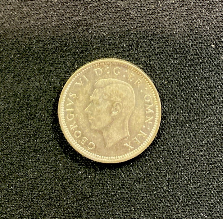1939 British Silver! 6 Pence! ENN Coins